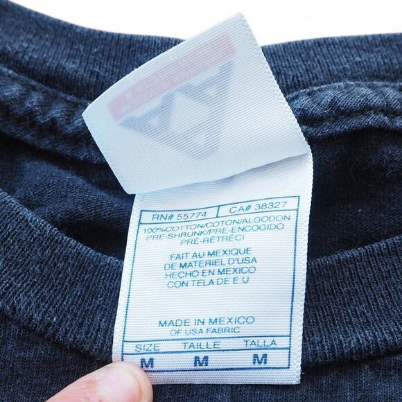 The Beatles Apple Records With the Beatles Vintage 1999 Big Face Band Shirt M - Picture 4 of 8